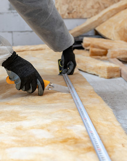 decoupe mesure isolant